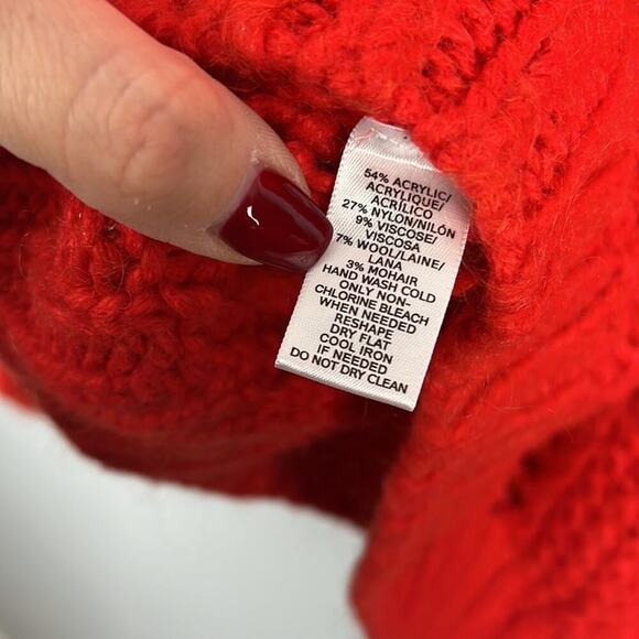 Lou & Gray large open knit crewneck sweater - Picture 4 of 8